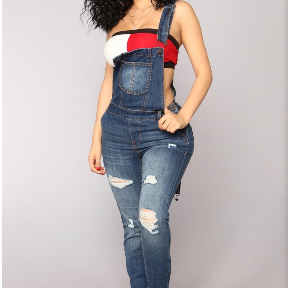 Fashion Nova overalls
